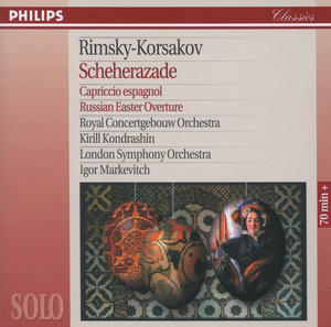 Royal Concertgebouw Orchestra&Herman Krebbers&Kirill Kondrashin《Rimsky-Korsakov: Scheherazade, Op. 35 - Festival at Bagdad - The Sea - The Shipwreck against a rock surmounted by a bronze warrior (The Shipwreck)》[MP3_LRC]