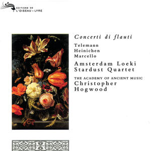 Amsterdam Loeki Stardust Quartet&Academy Of Ancient Music&Christopher Hogwood《Telemann: Concerto for 2 Recorders in A Minor, TWV 52:a2: I. Gravement (Ed. F. Stein)》[MP3_LRC]