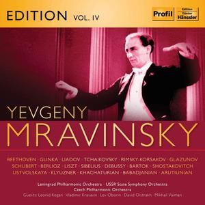 David Oistrakh&Leningrad Philharmonic Orchestra&Yevgeny Mravinsky《IV. Burlesque: Allegro con brio - Presto》[MP3_LRC]