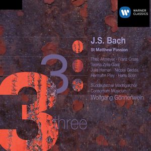 Theo Altmeyer&Franz Crass&Teresa Zylis-Gara&Julia Hamari&Nicolai Gedda&Hermann Prey&Hans Sotin&Suddeutscher Madrigalchor&Consortium Musicum&Wolfgang Gonnenwein&Teresa Żylis-Gara《No. 12, Rezitativ. "Wiewohl mein Herz in Tränen schwimmt"》[MP3_LRC]