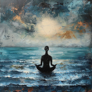 Meditación En El Balneario&Relajación océano y olas&Ondas curativas puras - Atentas Corrientes Del Océano Zen