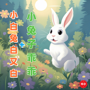 环尼宝贝故事会 - 小兔子乖乖+小白兔白又白儿歌串烧(女声哄睡版)
