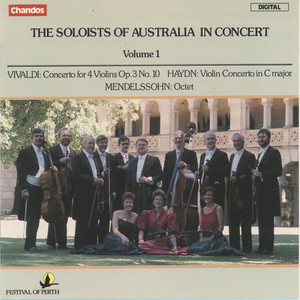 Soloists of Australia&Ronald Thomas&Franz Joseph Haydn《III. Finale. Presto》[MP3_LRC]