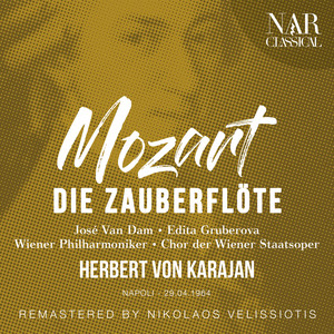 维也纳爱乐乐团&Herbert von Karajan&René Kollo&Hermann Prey&Jane Marsh&Trudeliese Schmidt《"He da!"- Was da?" (Tamino, Papageno, Die drei Damen)》[MP3_LRC]