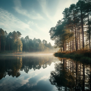 Relax River&Moon Samples&Wildlife Recordings - Soothing River Sounds in Serenity