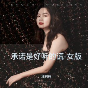 汪利丹 - 承诺是好听的谎-女版