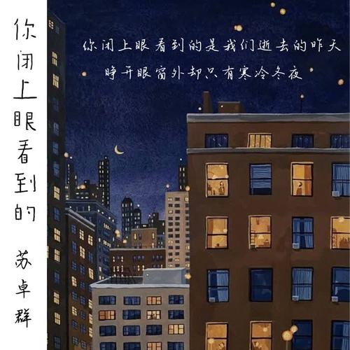 你闭上眼看到的 - 苏卓群