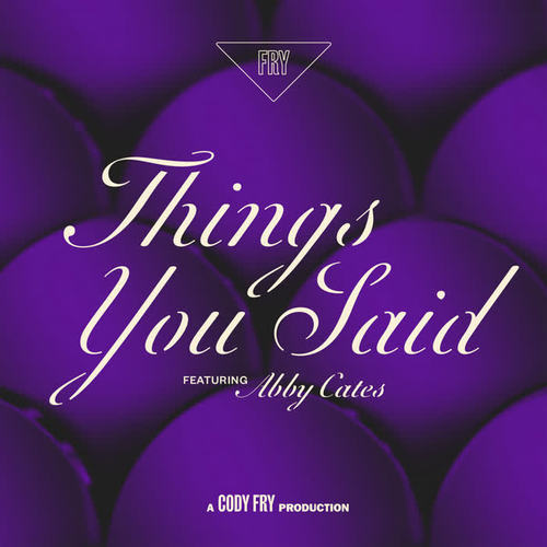 Things You Said - Cody Fry&Abby Cates