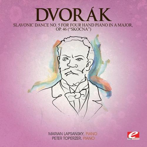 Slavonic Dance No. 5 for Four Hand Piano in A Major， Op. 46 (Skočná) - Marian Lapsansky&Peter Toperzer