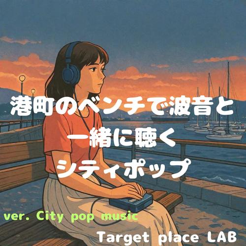 港町のベンチで波音と一緒に聴くシティポップ