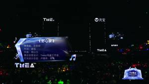 张靓颖&TME live - 《野心家 + 办不到 + Green light》张靓颖-第七届腾讯音乐娱乐盛典